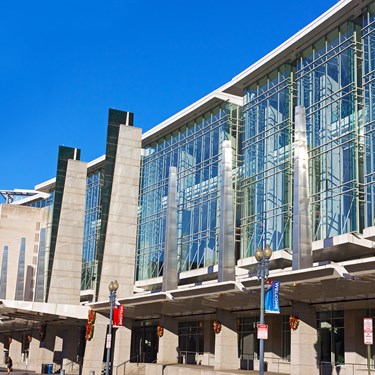 Front of D.C. convention center